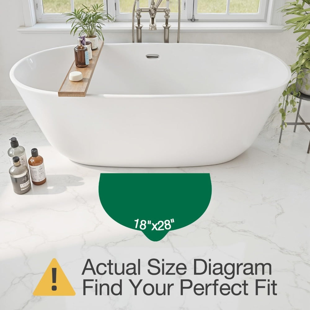 Cute Rubber Duck Bathroom Rugs, Absorbent Plush Bath Mats, Non-Slip Backing Washable Bath Rugs for Bathroom, Ideal for Shower Sink Bathtub Bedroom, 18\