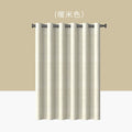Shower Curtain Manufacturer Direct Supply Large Buckle Roman Buckle Russia Hot Selling Imitation Linen Shower Bathroom Shower Curtain