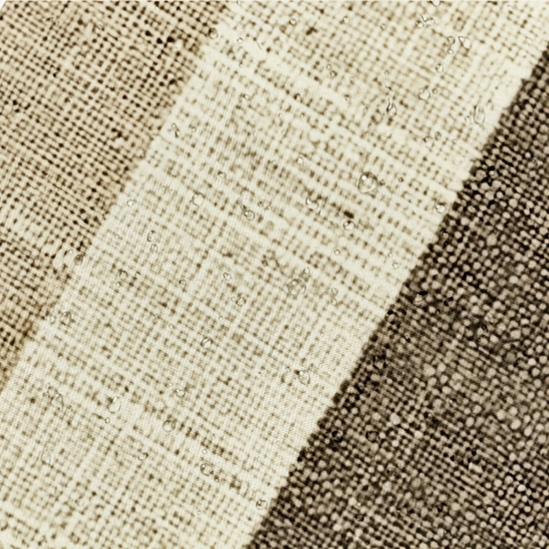 1pc Modern Textured Striped Shower Curtain with Hooks - Large 70.8x70.8 Inch Blend (\u002F) Bathroom Bathtub Window Curtain, Easy Clean & Air Dry, Neutral Beige\u002FBrown\u002FGray\u002FWhite for Modern Bath Decor, 2D Flat